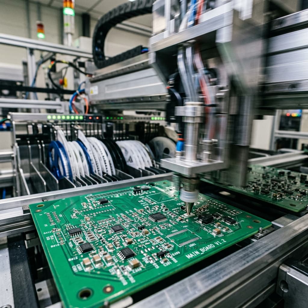 SMT PCB manufacturing and electronics production