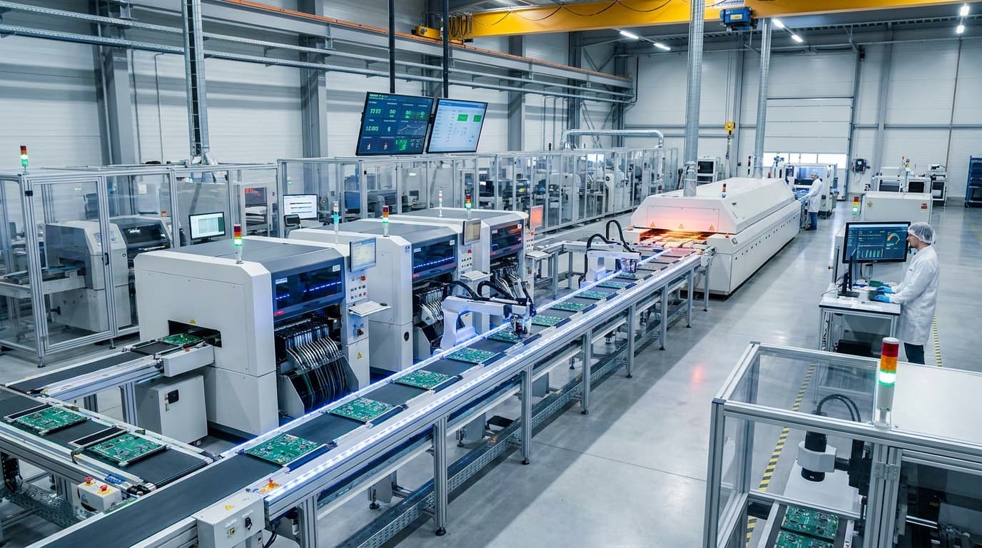 High Volume PCB manufacturing and electronics production