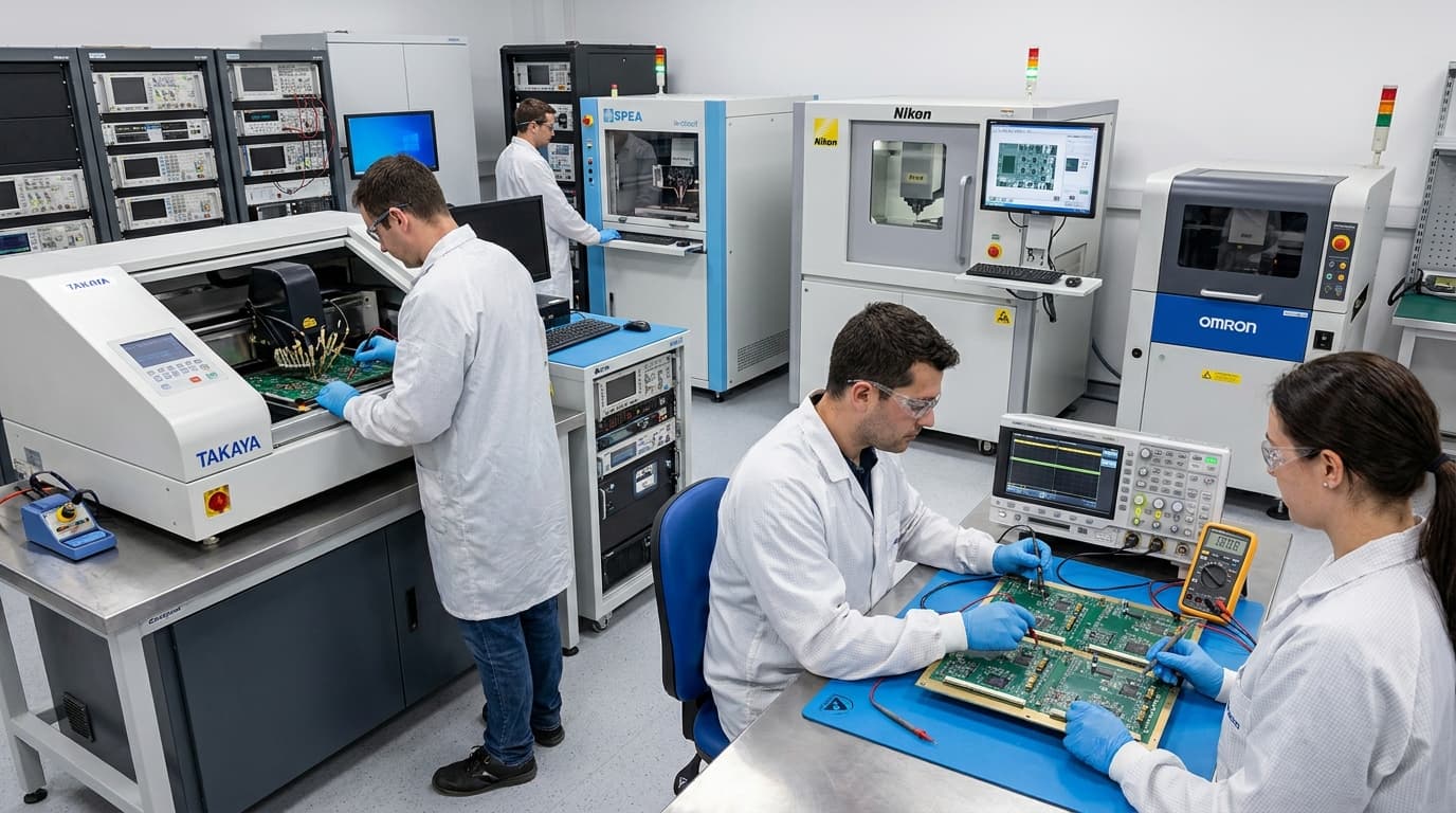 Testing supply chain overview